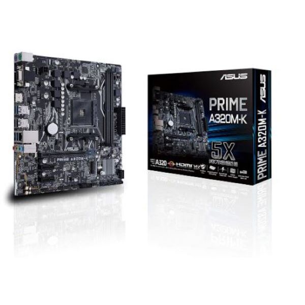 Placa Madre Asus  Prime A320M-K AM4