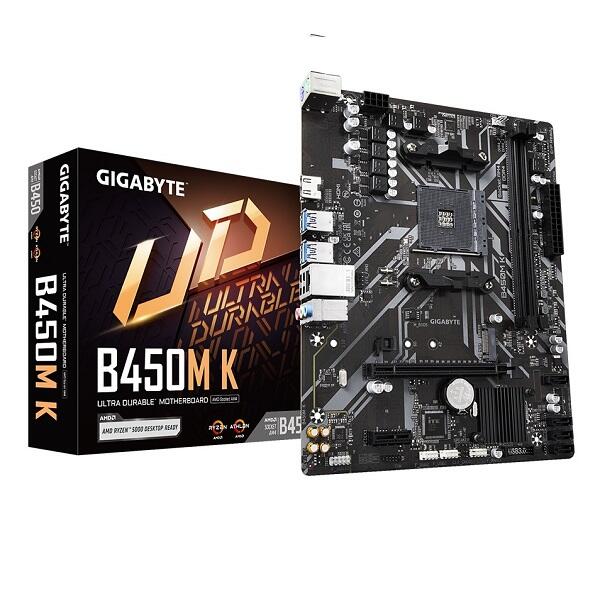 Placa Madre GIGABYTE B450M K