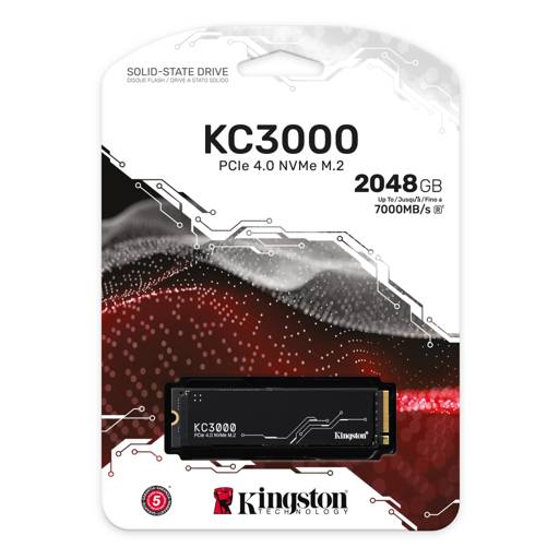 SSD M.2 Kingston KC3000 2 TB PCIe 4.0 (Nvme)