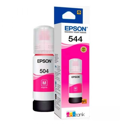 Epson 504 - 70 ml - magenta - original - recarga de tinta - para EcoTank L4150, L4260, L6161, L6171, L6191, L6270