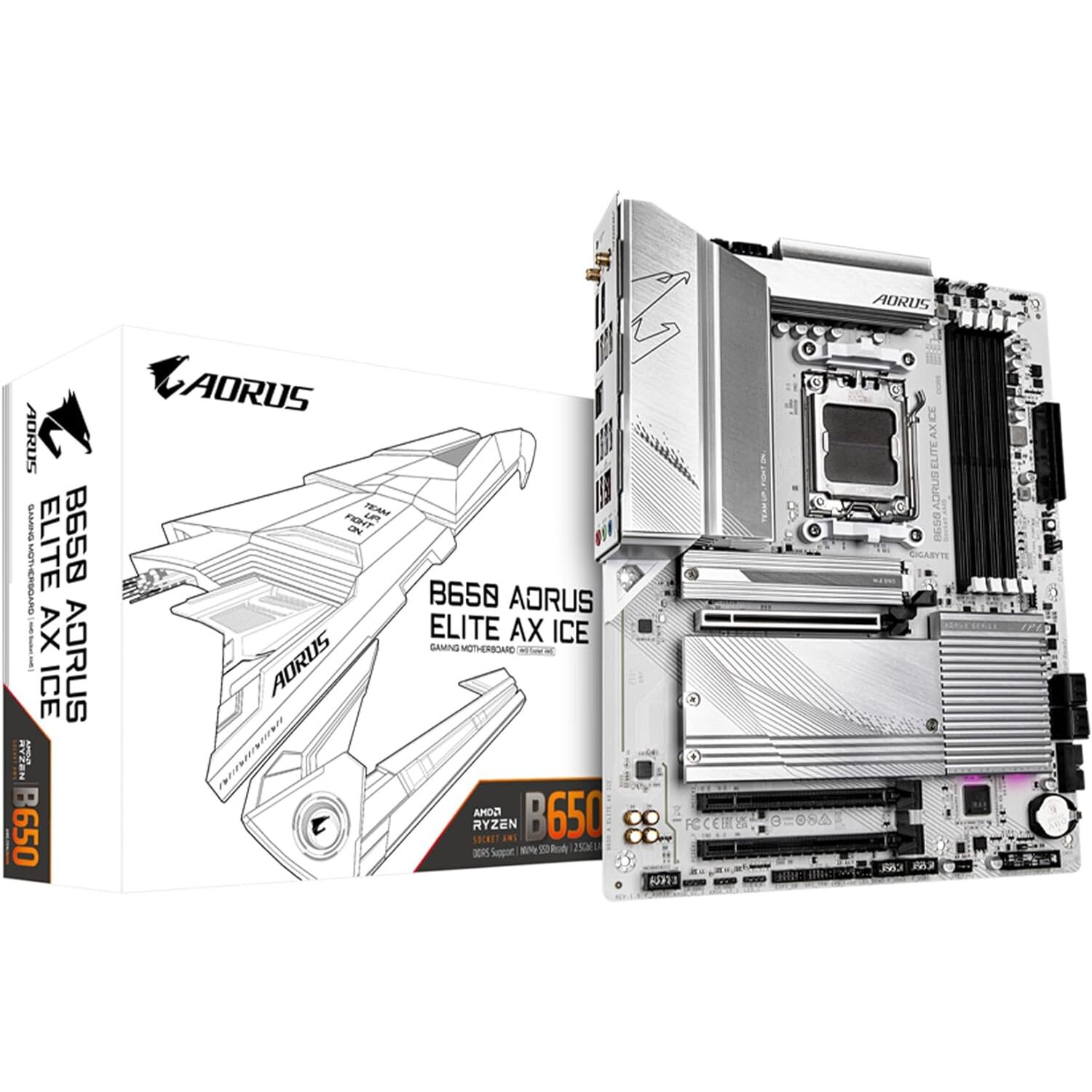 Placa Madre B650 AORUS ELITE AX ICE