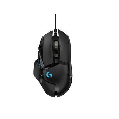 Mouse Gamer - Logitech G502 Hero - 16000 dpi - 11 botones - USB - Black (910-005550)