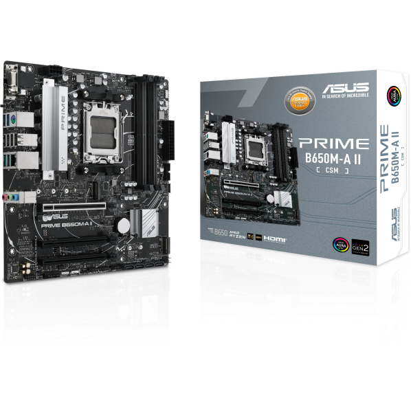 Placa madre Asus PRIME B650M-A II AM5 DDR5 m-ATX