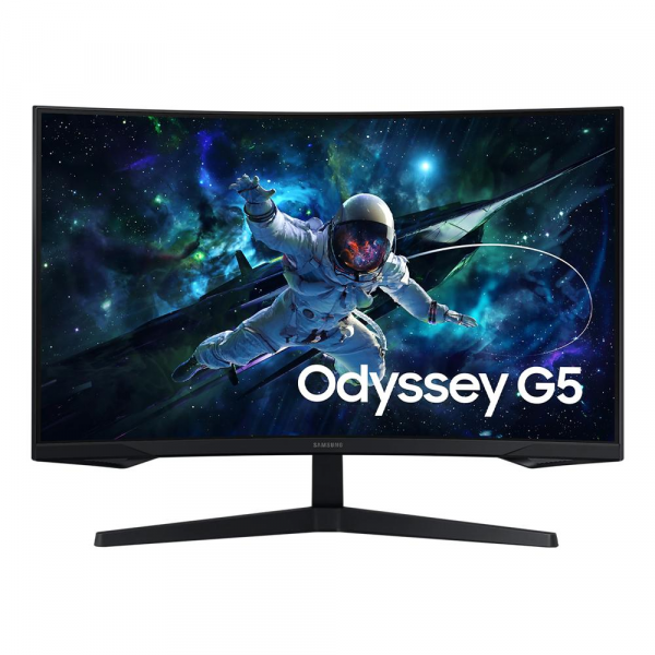 Monitor Gamer Curvo Odyssey G55C Samsung, 32" QHD, 165Hz, 1ms(MPRT), 1000R , AMD FreeSync