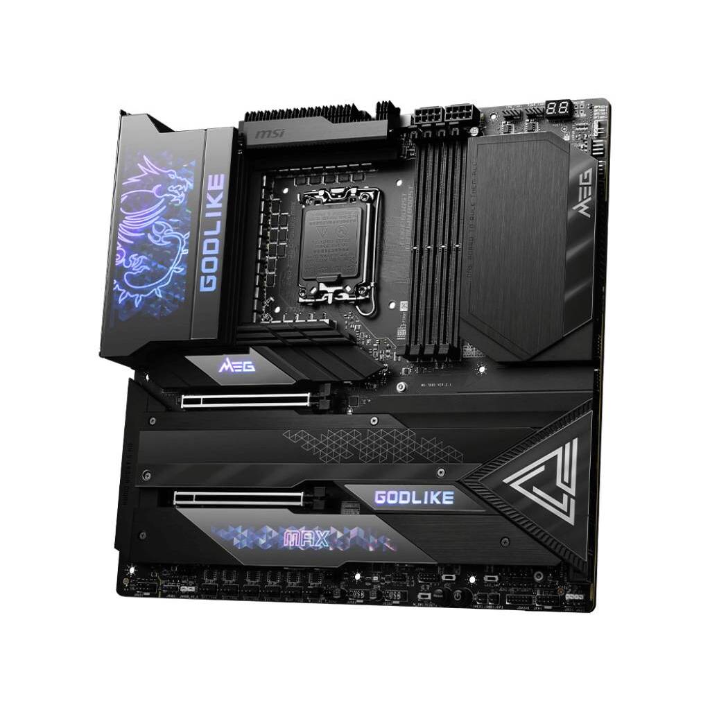 Placa Madre MSI MEG Z790 GODLIKE MAX, Intel LGA1700, 4xDDR5, 7xM.2, 2xThunderbolt4, Wi-Fi7, E-ATX