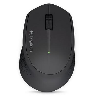 Logitech M280 - Ratón - diestro - óptico - 3 botones - inalámbrico - 2.4 GHz - receptor inalámbrico USB - negro