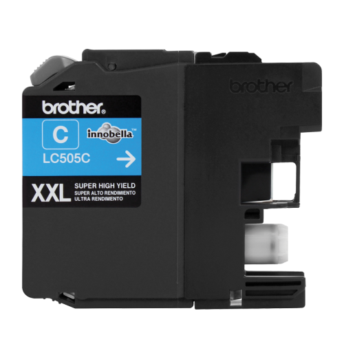 Brother LC505C - Super High Yield - cián - original - cartucho de tinta - para Brother DCP-J100, DCP-J105, DCP-J200