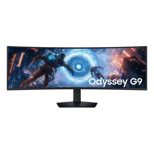 Monitor Gamer Curvo Samsung Odyssey G9 G91f 49" DQHD 5120*1440 DP HDMI VA 144Hz