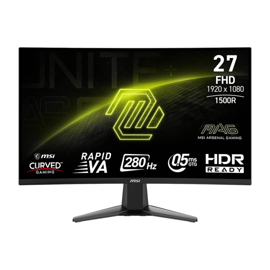 Monitor Gamer MSI MAG 276CXF 27" Curvo, 280hz, 0.5ms FHD Rapid VA