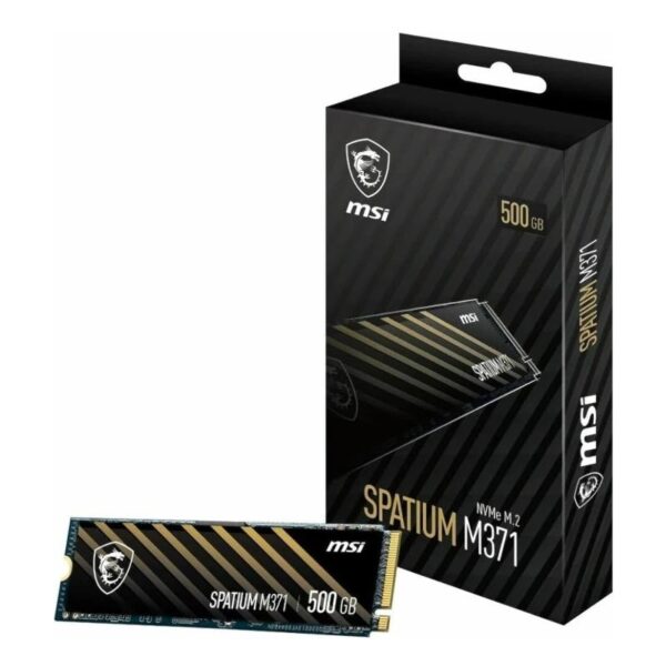 Disco Duro NVMe MSI SPATIUM M371 Gen3 500GB