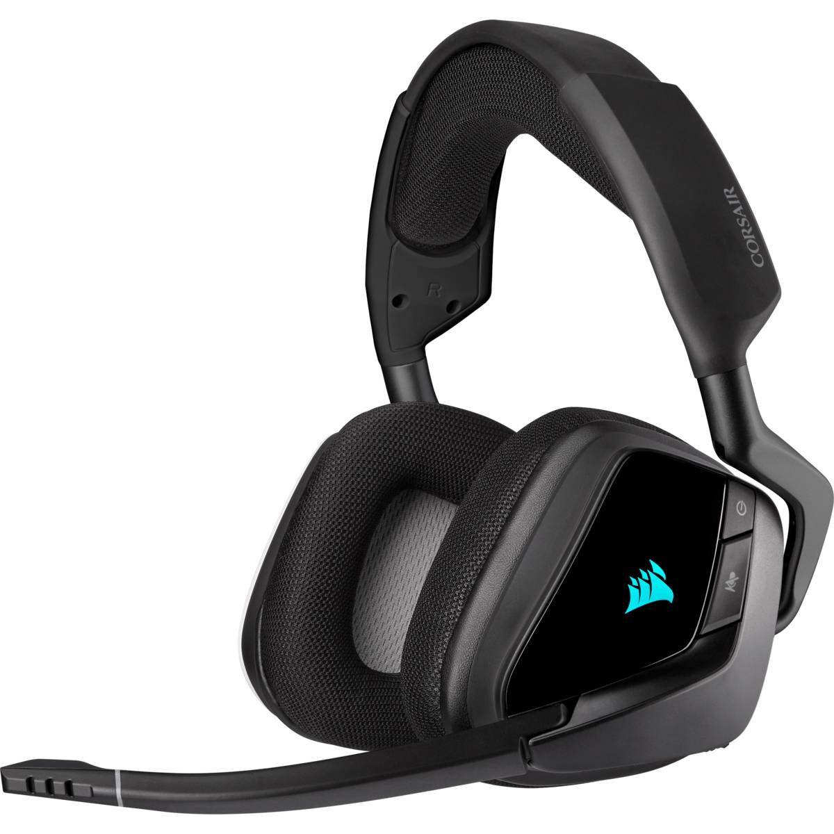 CORSAIR Gaming VOID RGB ELITE - Auricular - tamaño completo - 2,4 GHz - inalámbrico - carbón