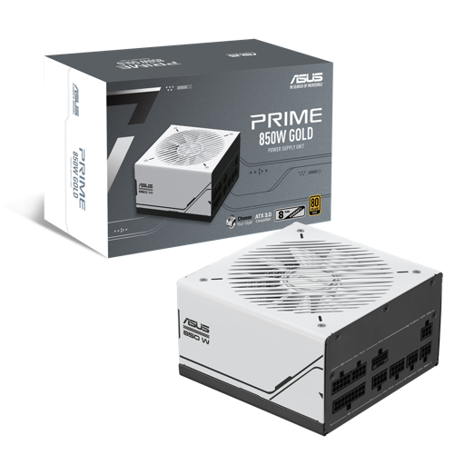 Fuente de Poder 850W ASUS PRIME (Full Modular, 80 PLUS Gold, ATX 3.1, PCIe 5.0)