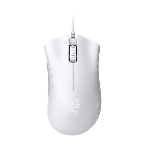 Mouse Gamer Razer DeathAdder Essential White, 5 Botones, 6400DPI, Diseño Ergonómico, USB