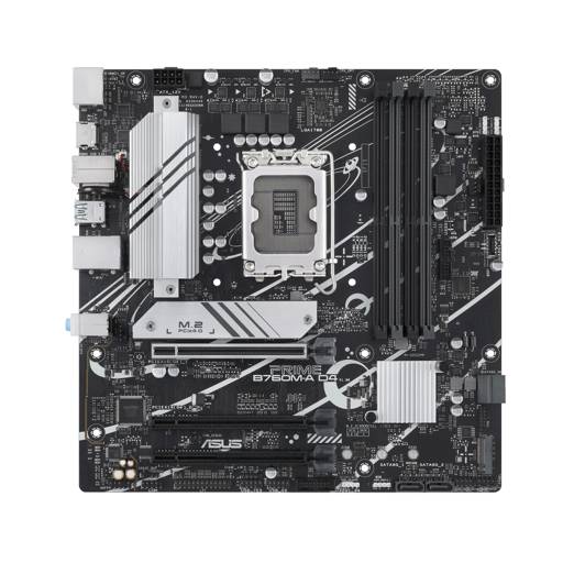 Placa Madre ASUS Prime B760M-A D4 CSM, Intel® LGA1700, 4xDIMM DDR4, DP, HDMI, 2xM.2, 4xSATA, Micro-ATX