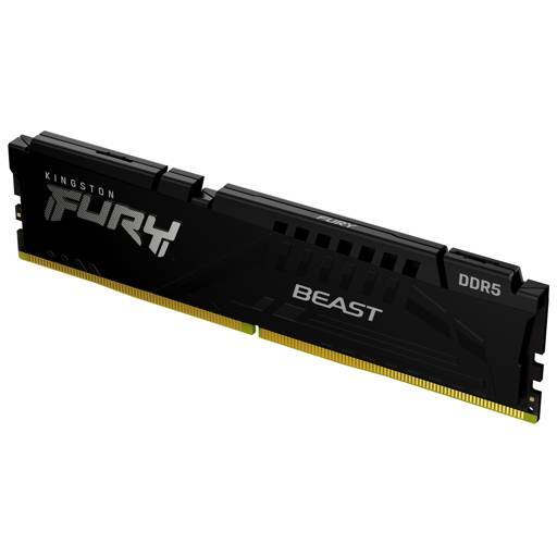Memoria RAM Kingston Fury Beast de 32GB (DDR5, 6000MHz, CL36, DIMM)