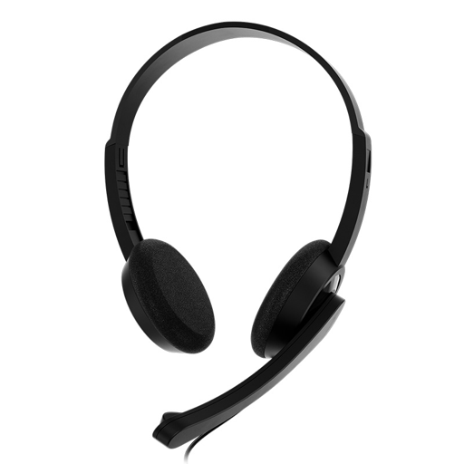 Audífonos USB para Conferencias Xtech XTH-241, On-Ear, Micrófono Integrado, Conexión USB, Negro