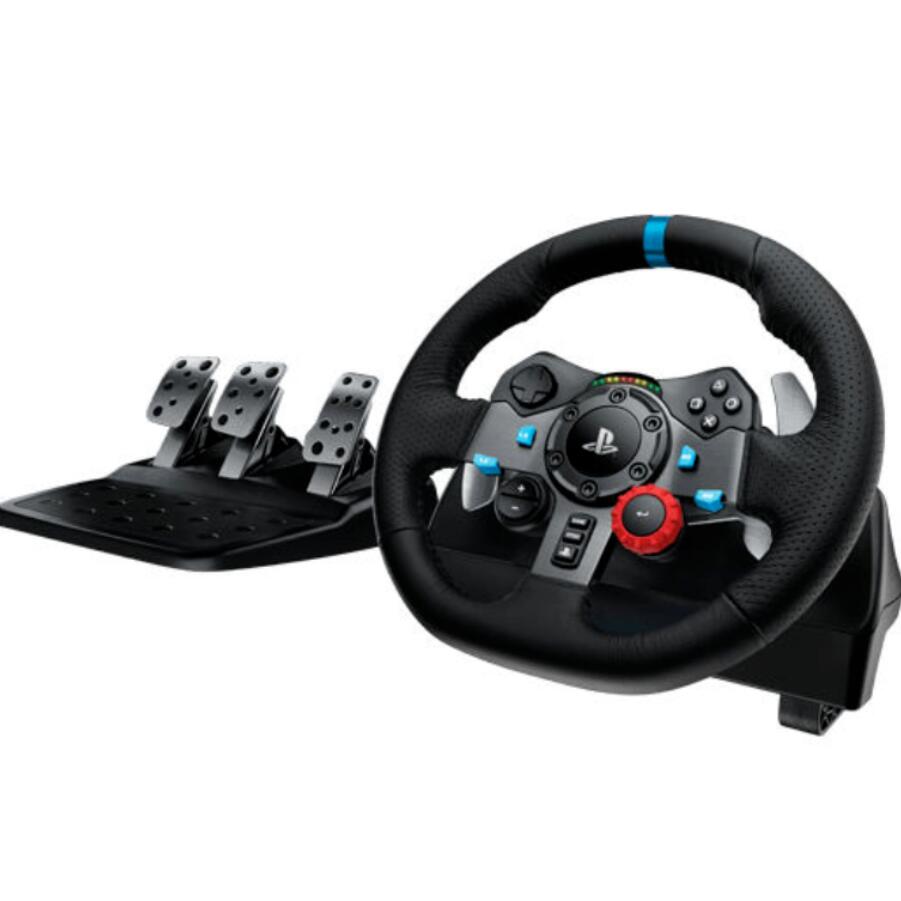 Volante Logitech G29 Driving Force Racing Wheel, con Pedales, PC, PS5, PS4 y PS3