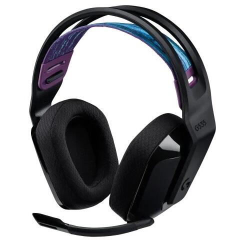 Audífonos Gamer Inalámbrico Logitech G535 Lightspeed, Over-Ear, Receptor USB Wireless, USB-C, Negro