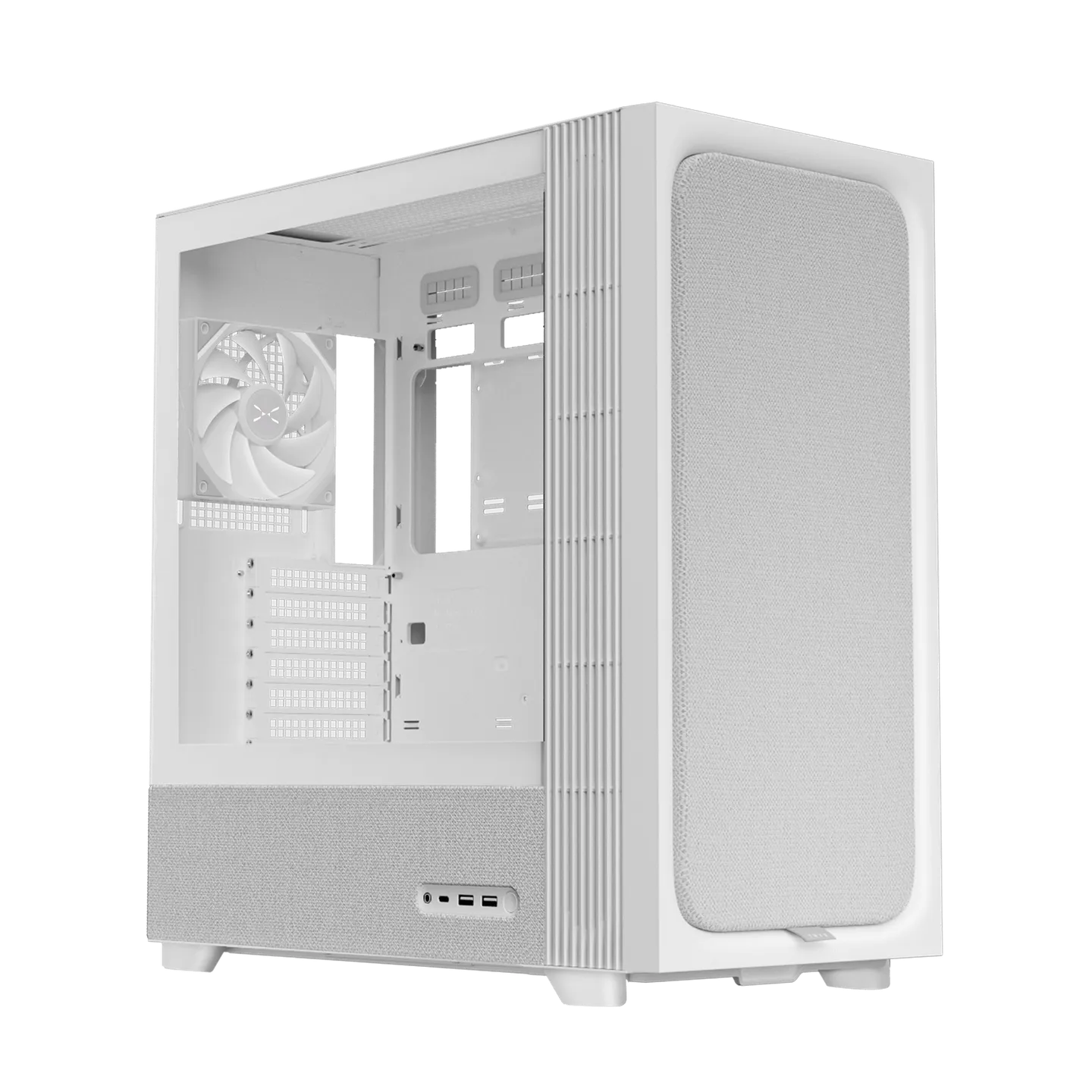 Gabinete Premium TRYX FLOVA F50 Mid-Tower ATX Blanco