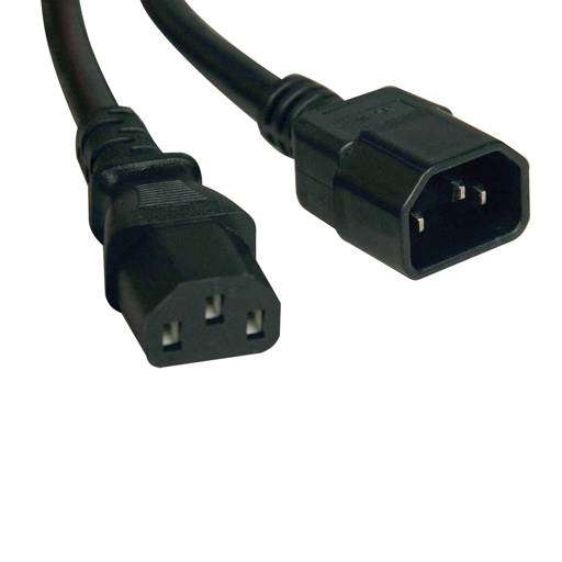Cable de Alimentación TrippLite para PDU, C13 a C14 - 10A, 250V, 18 AWG, 1.22 m