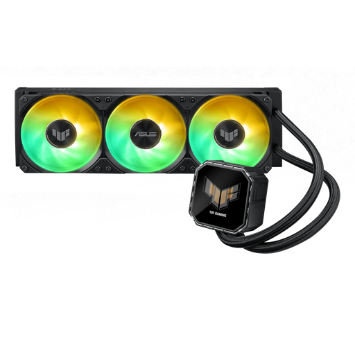 Refrigeración Líquida TUF Gaming LC III 360 ARGB LCD, 360mm, Pantalla LCD, Intel/AMD, Negro