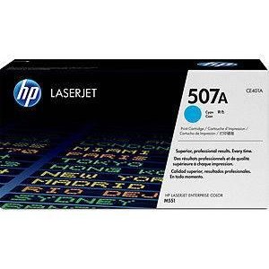 HP 507A - Cián - original - LaserJet - cartucho de tóner (CE401A) - para Color LaserJet Enterprise MFP M575; LaserJet Pro MFP M570