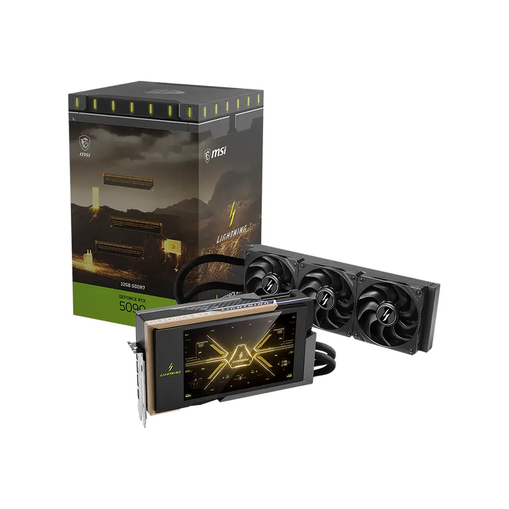 Tarjeta de Video MSI GeForce RTX 5090 32G LIGHTNING Z