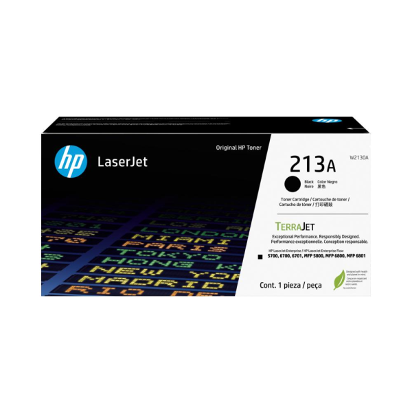 Toner HP 213A BLK ORIGINAL LASERJET CRTG