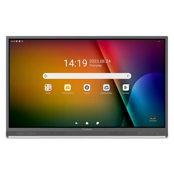 Pantalla Interactiva ViewSonic ViewBoard IFP6552-2ED de 65'' 4K UHD con Certificación Android EDLA