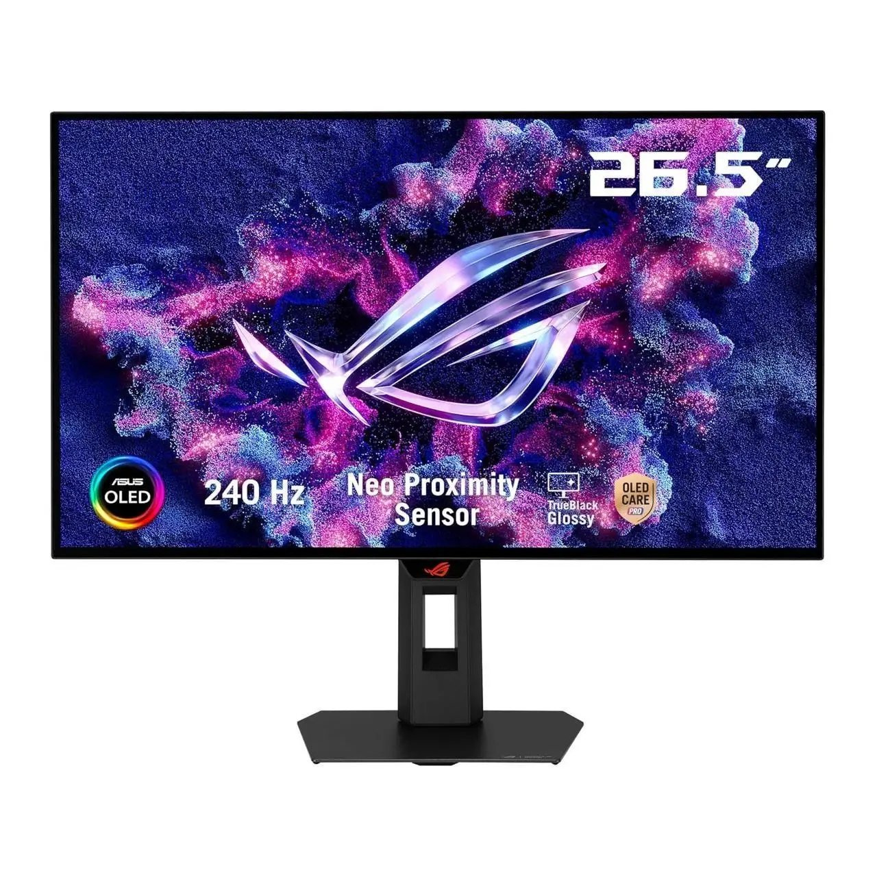 Monitor Gamer Asus ROG Strix XG27AQDMGR 27" QHD TrueBlack Glossy WOLED, 240Hz, 0.03ms, G-Sync, FreeSync