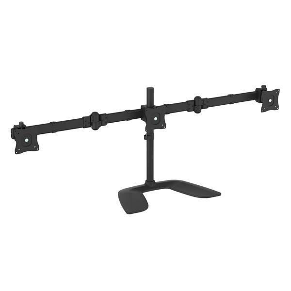 Brazo de Soporte VESA StarTech, Articulado, Para 3 Monitores de 27", Negro