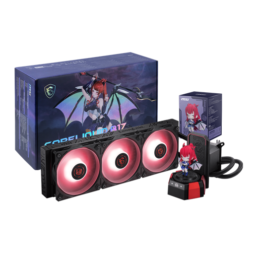 Refrigeración Líquida MSI CORELIQUID A17 MLG Edition, 360mm, Intel/AMD, Incluye Figura