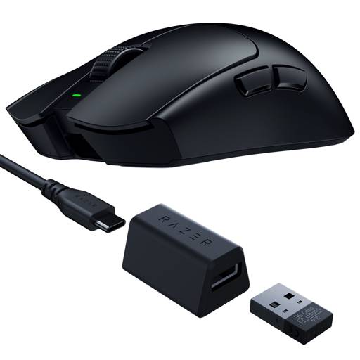 Mouse Gamer Razer Viper V3 Pro SE, Ultraligero 54g, Sensor Focus Pro 35k DPI, 1K Polling Rate, Negro