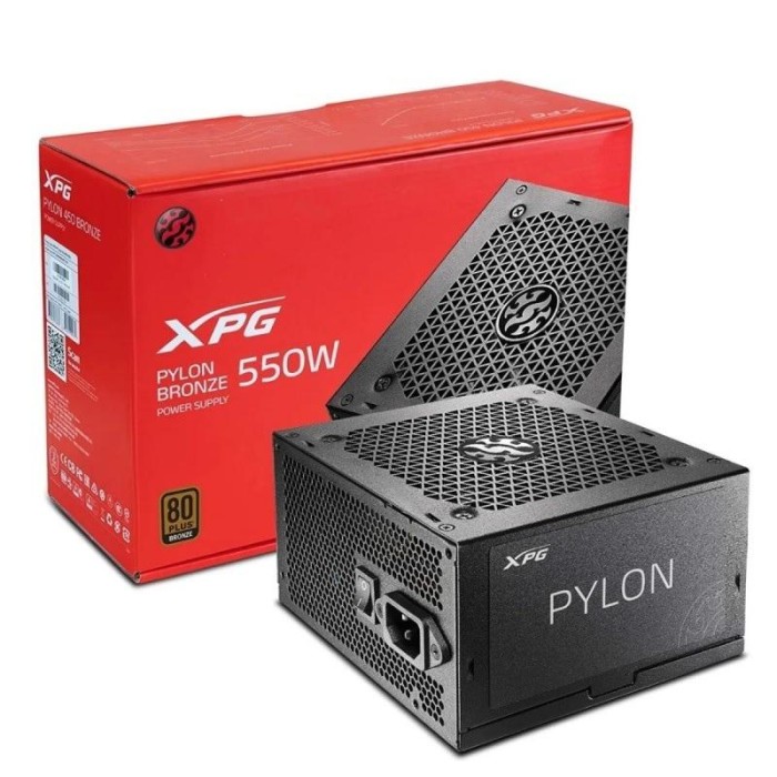 Fuente de Poder XPG Pylon 550W 80+ Bronze