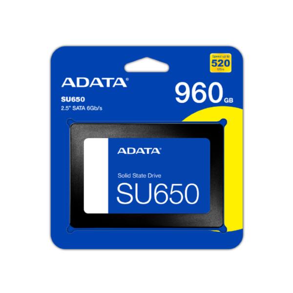 SSD 2.5" ADATA Ultimate SU650, 960GB SATA 3 (6.0 Gb/s) ***SIN CAJA***