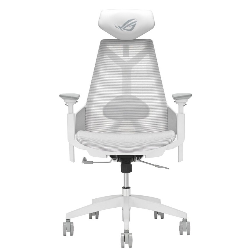 Silla Gamer ASUS ROG Destrier Core, Diseño Ergonomico, Reposabrazo 3D, Estructura malla, Blanco