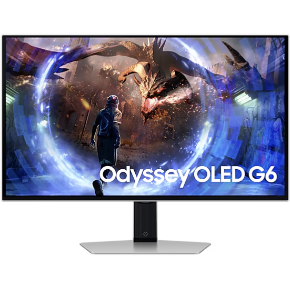Monitor Gamer Samsung Odyssey OLED G6 de 27“ OLED, QHD, 360Hz, 0.03ms, HDR10+, DP+HDMI, FreeSync, Vesa