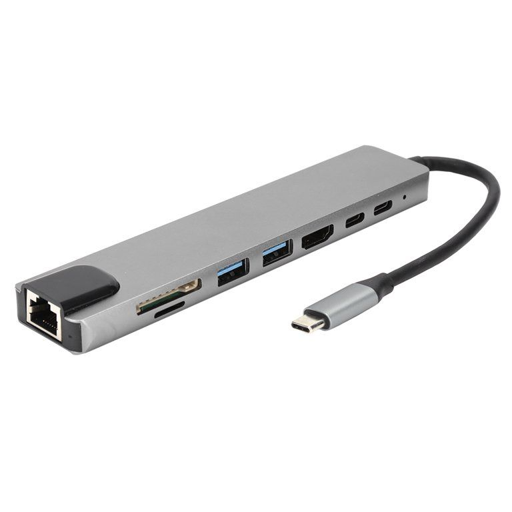 Hub 8 en 1 Multifunción Philco USB-C