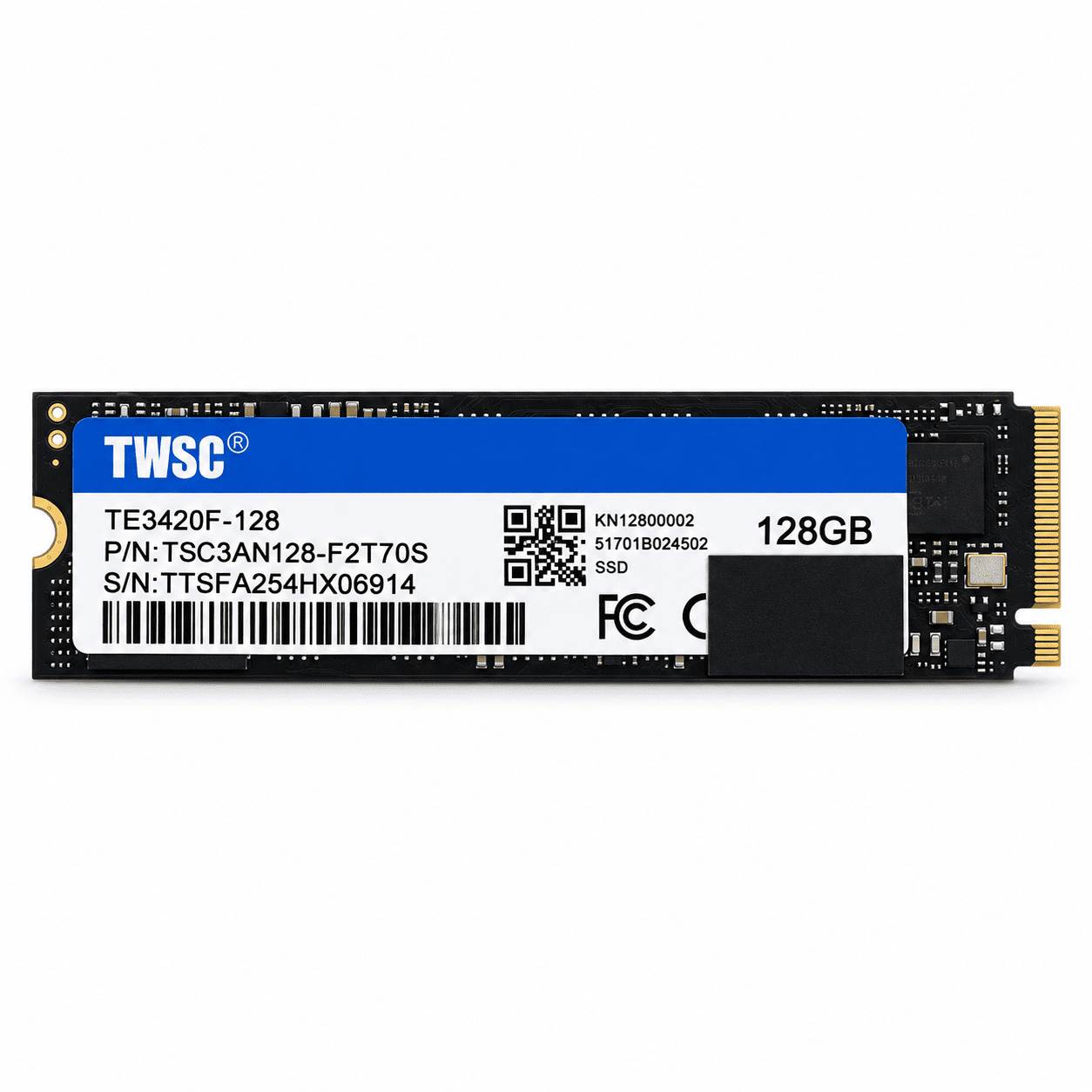 SSD M.2 128GB interno SSD TWSC M.2 2280 NVME BULK (SIN CAJA)