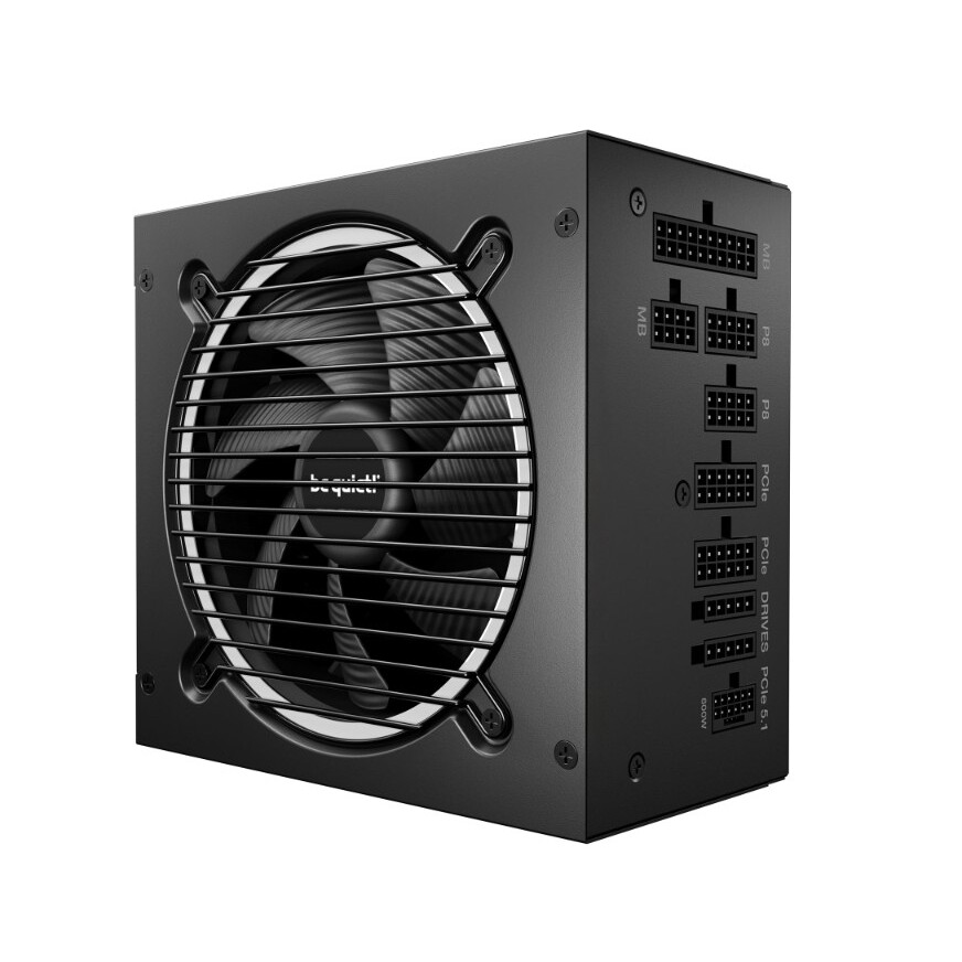 Fuente de Poder 1200W Be quiet! Pure Power 13 M, ATX 3.1, 80+ Gold, modular